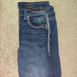 Men’s rock revival jeans